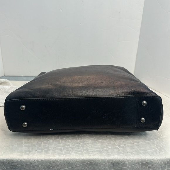 Patricia Nash Viana Leather North South Tote - Picture 5 of 11